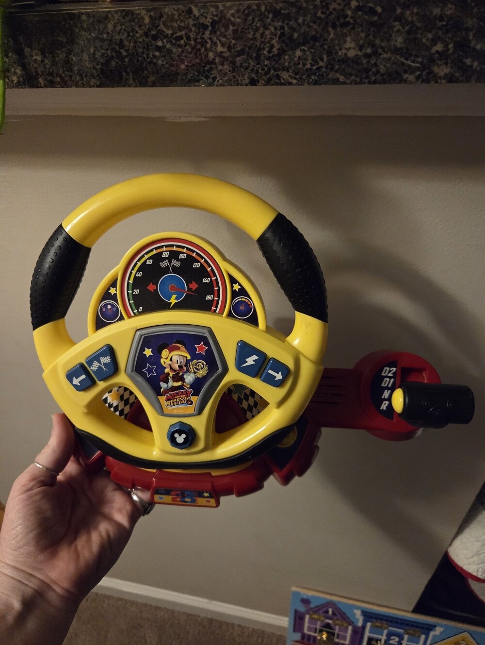 Just Play Mickey Roadster Racers Super Charged Steering Wheel